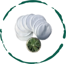 Load image into Gallery viewer, Reusable Facial Round Pads (5pcs)
