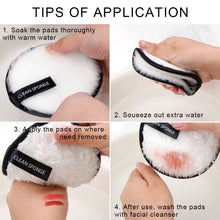 Load image into Gallery viewer, 1/3Pcs Microfibre Makeup Remover Pads