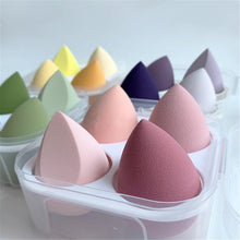 Load image into Gallery viewer, 4pcs Makeup Blender Cosmetic Puff Makeup Sponge with Storage Box