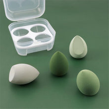 Load image into Gallery viewer, 4pcs Makeup Blender Cosmetic Puff Makeup Sponge with Storage Box
