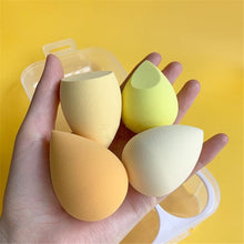 Load image into Gallery viewer, 4pcs Makeup Blender Cosmetic Puff Makeup Sponge with Storage Box