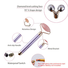 Load image into Gallery viewer, 3 in 1 Vibrating Jade Roller