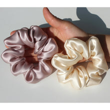Load image into Gallery viewer, 100% Pure Silk Large Scrunchies