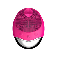 Load image into Gallery viewer, Wireless Silicone Facial Cleansing Massage Brush