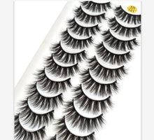 Load image into Gallery viewer, 2/5/10 Pairs Natural False Eyelashes