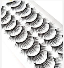 Load image into Gallery viewer, 2/5/10 Pairs Natural False Eyelashes