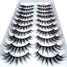 Load image into Gallery viewer, 2/5/10 Pairs Natural False Eyelashes