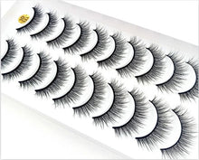 Load image into Gallery viewer, 2/5/10 Pairs Natural False Eyelashes