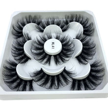 Load image into Gallery viewer, 5 pairs 8-25mm natural 3D false eyelashes