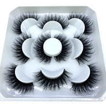 Load image into Gallery viewer, 5 pairs 8-25mm natural 3D false eyelashes