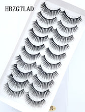 Load image into Gallery viewer, 2/5/10 Pairs Natural False Eyelashes