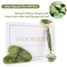 Load image into Gallery viewer, Natural Rose Quartz Jade Roller