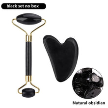 Load image into Gallery viewer, Natural Rose Quartz Jade Roller