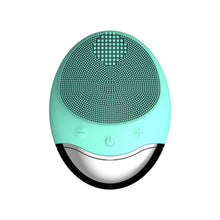 Load image into Gallery viewer, Wireless Silicone Facial Cleansing Massage Brush