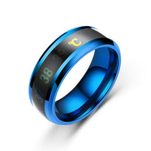 Load image into Gallery viewer, Temperature Ring Titanium Waterproof
