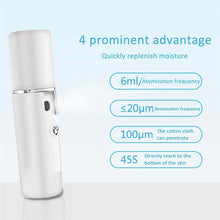 Load image into Gallery viewer, Portable Nano Hydrating Facial Ionizer Mist
