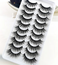 Load image into Gallery viewer, 2/5/10 Pairs Natural False  Eyelashes
